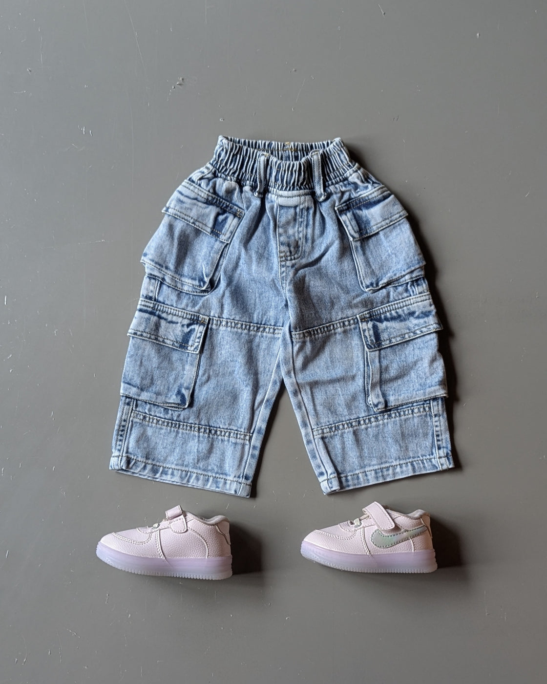 Unisex Cargo Baggy Jeans