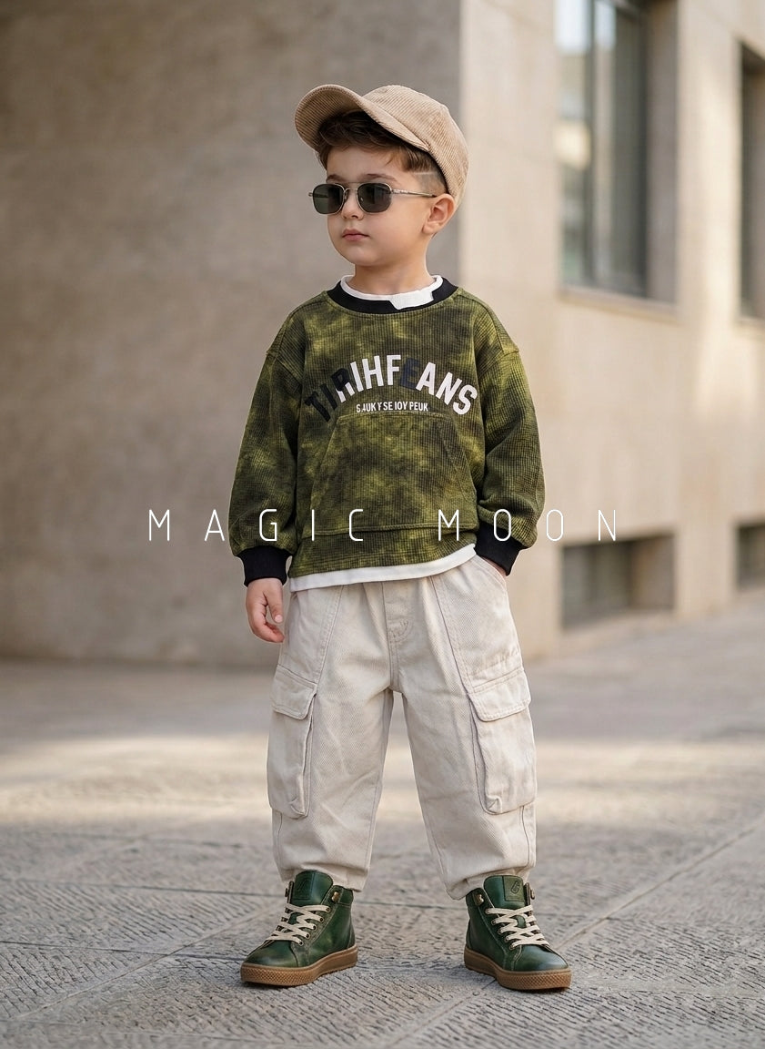 TSS02 Unisex Full Sleeve Oversized T Shirt