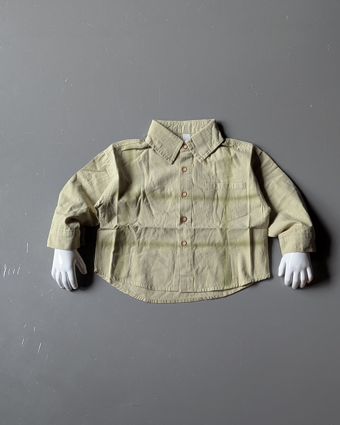Unisex Full Sleeve Oversized Shirt