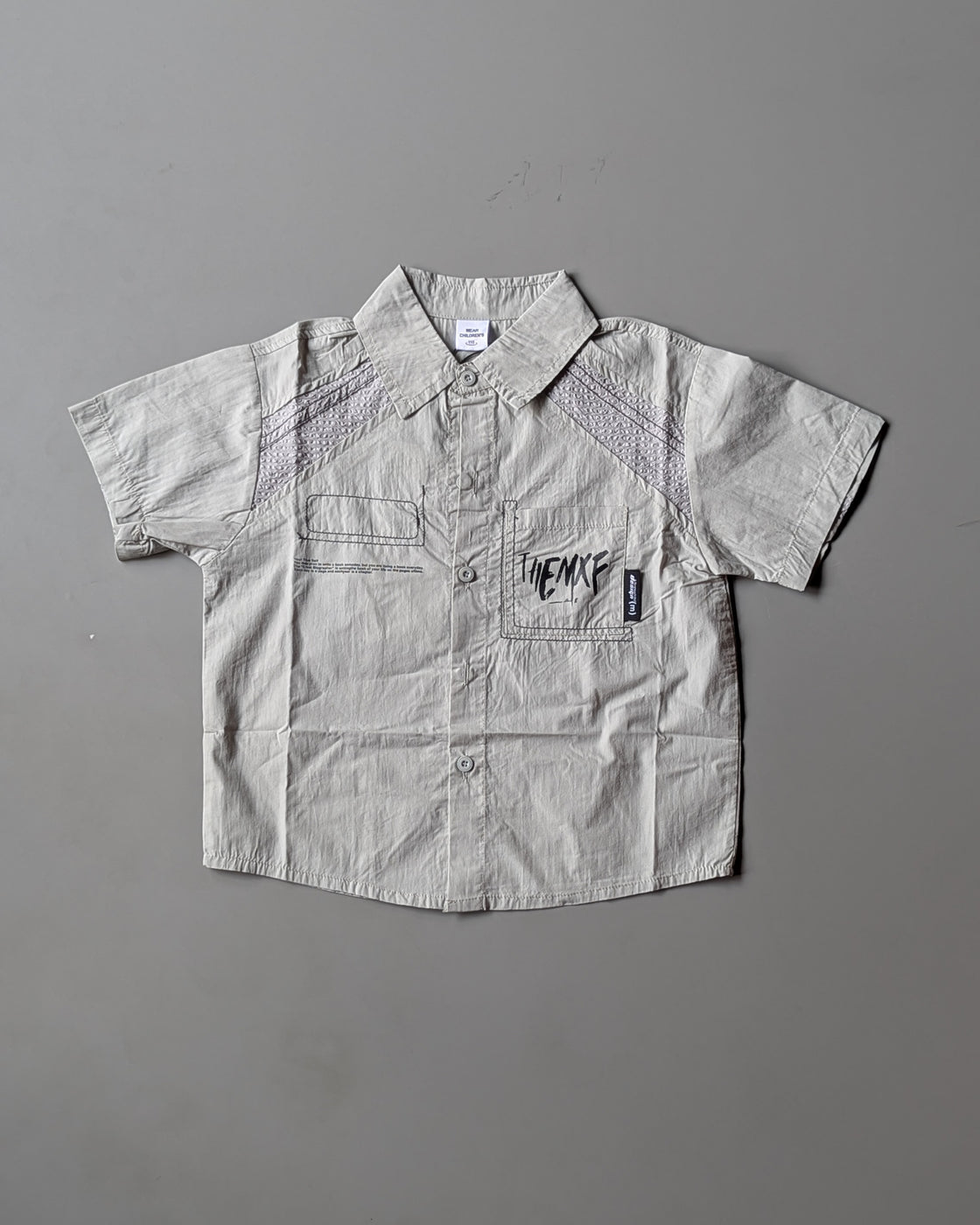 Unisex Half Sleeve Oversized Shirt