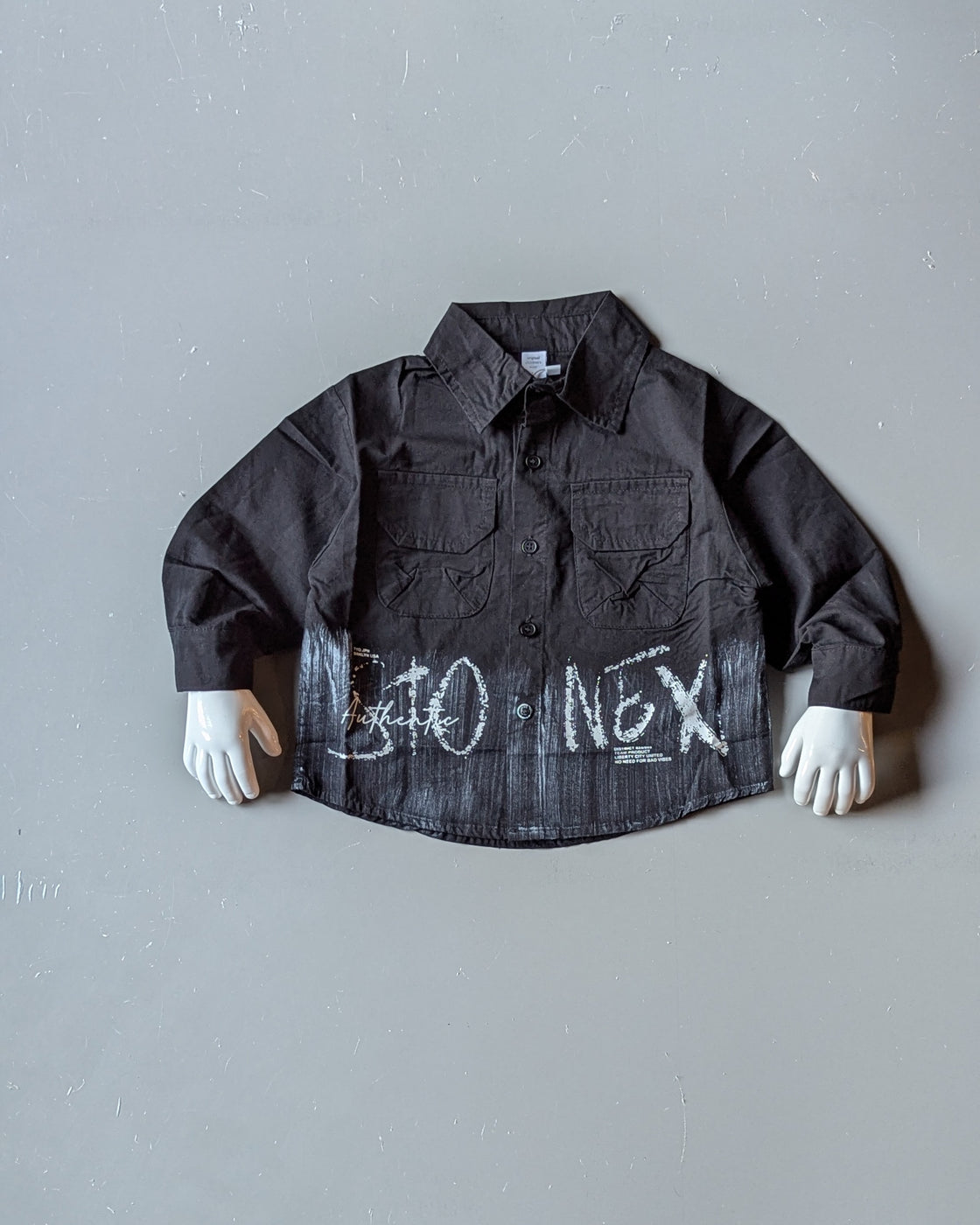 Unisex Full Sleeve Oversized Shirt
