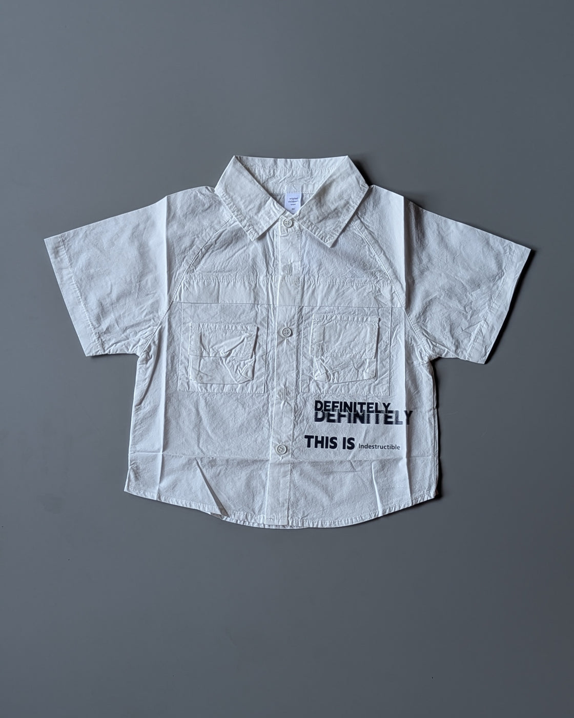 Unisex Half Sleeve Oversized Shirt