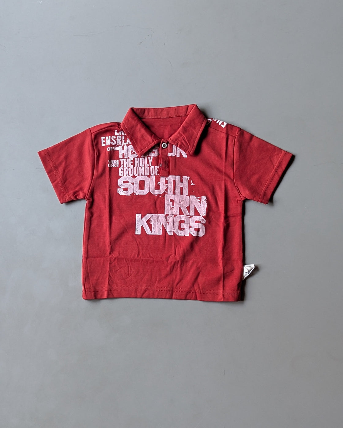 HSP01 Unisex Half Sleeve Oversized Polo T Shirt