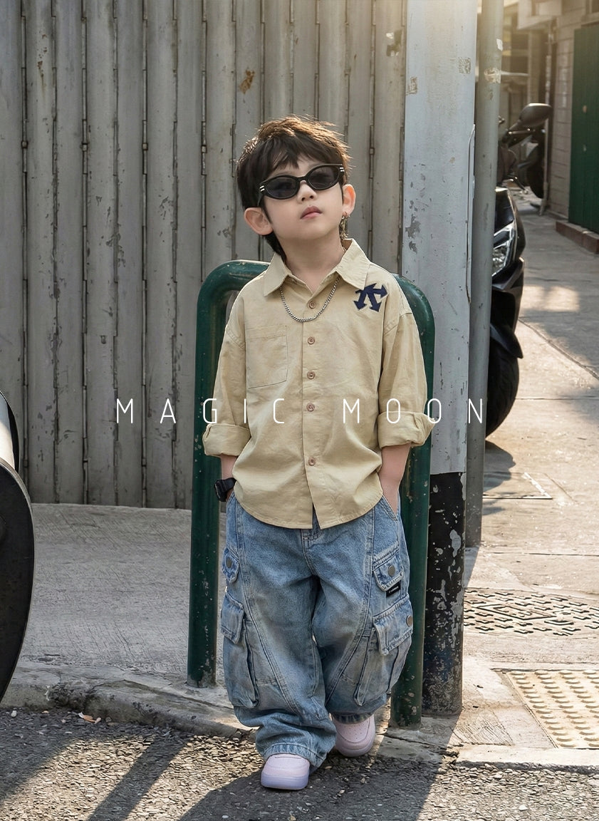 Unisex Full Sleeve Oversized Shirt