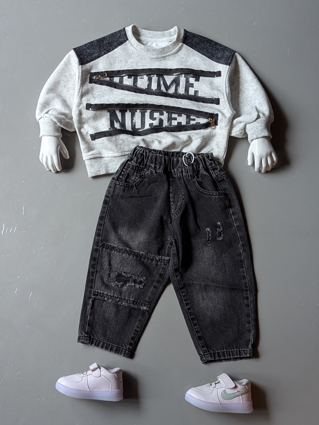 Unisex Full Sleeve Oversized T Shirt
