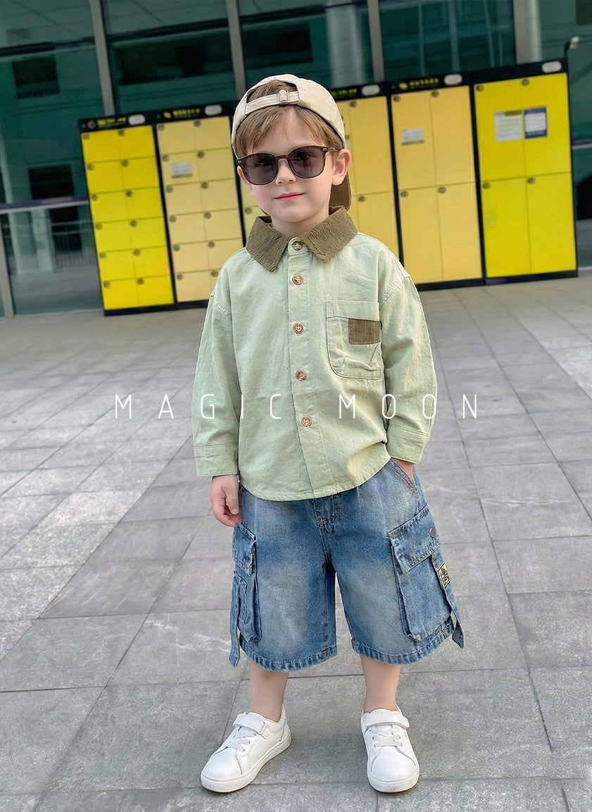 Unisex Full Sleeve Oversized Shirt