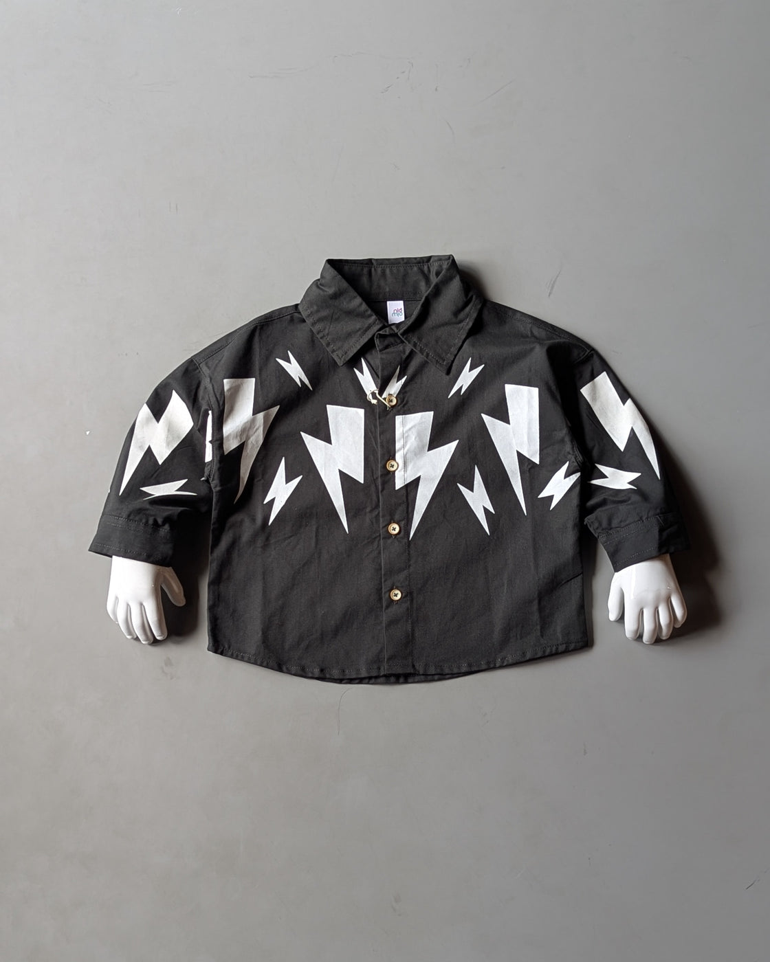 SHFS04 Boy's Full Sleeve Oversized Shirt