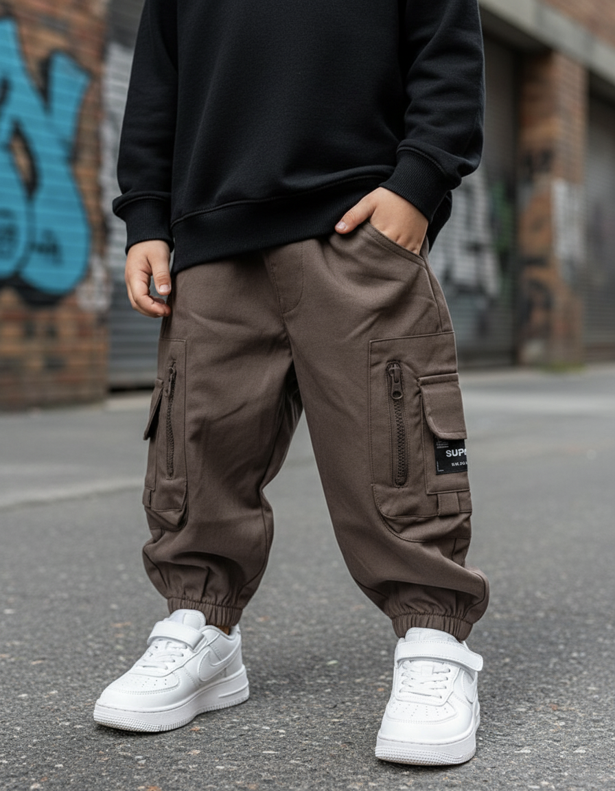 Unisex Cargo Baggy Cotton Pant