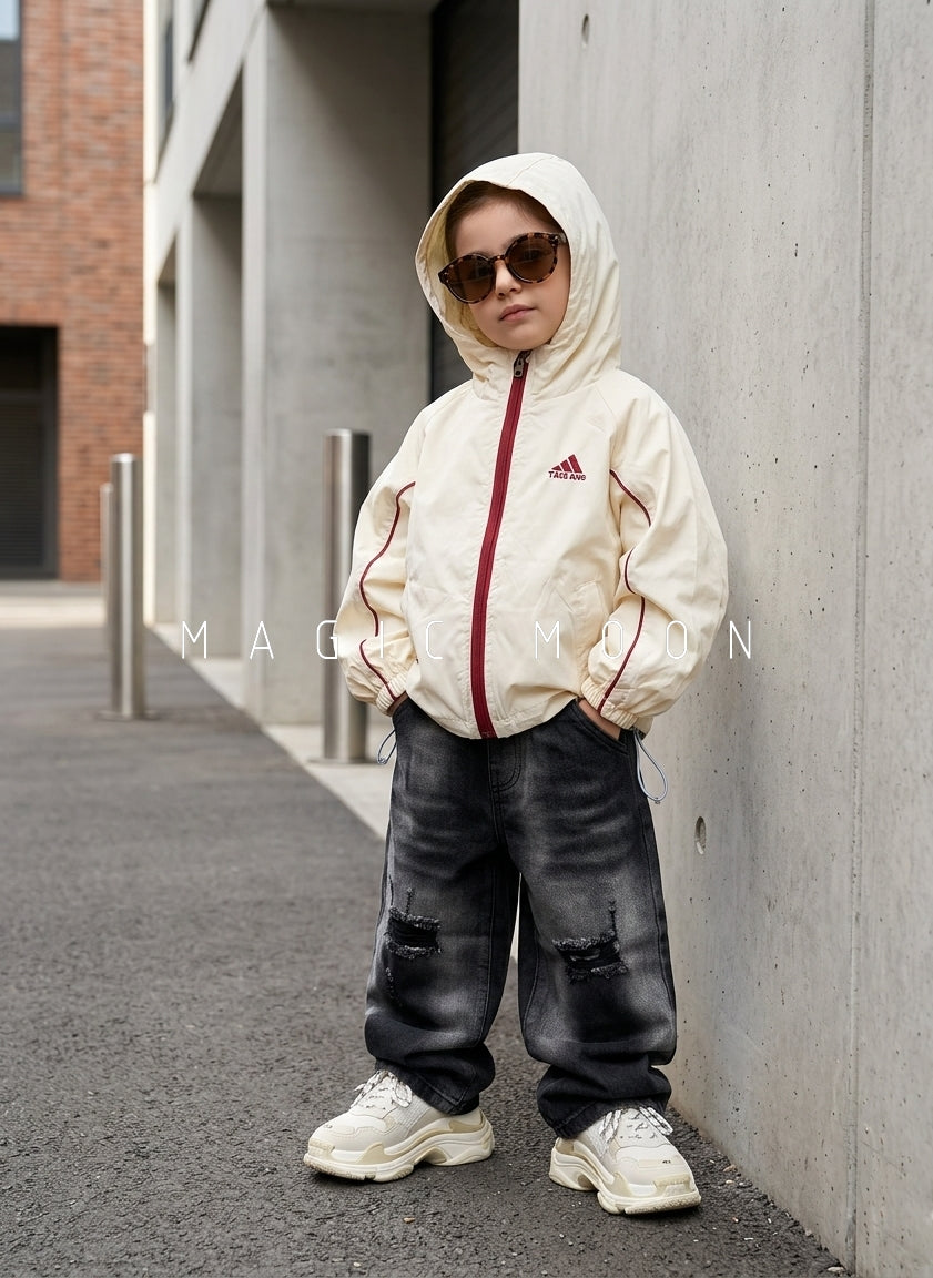 JKT01 Unisex Full Sleeve Oversized Hooded Jacket