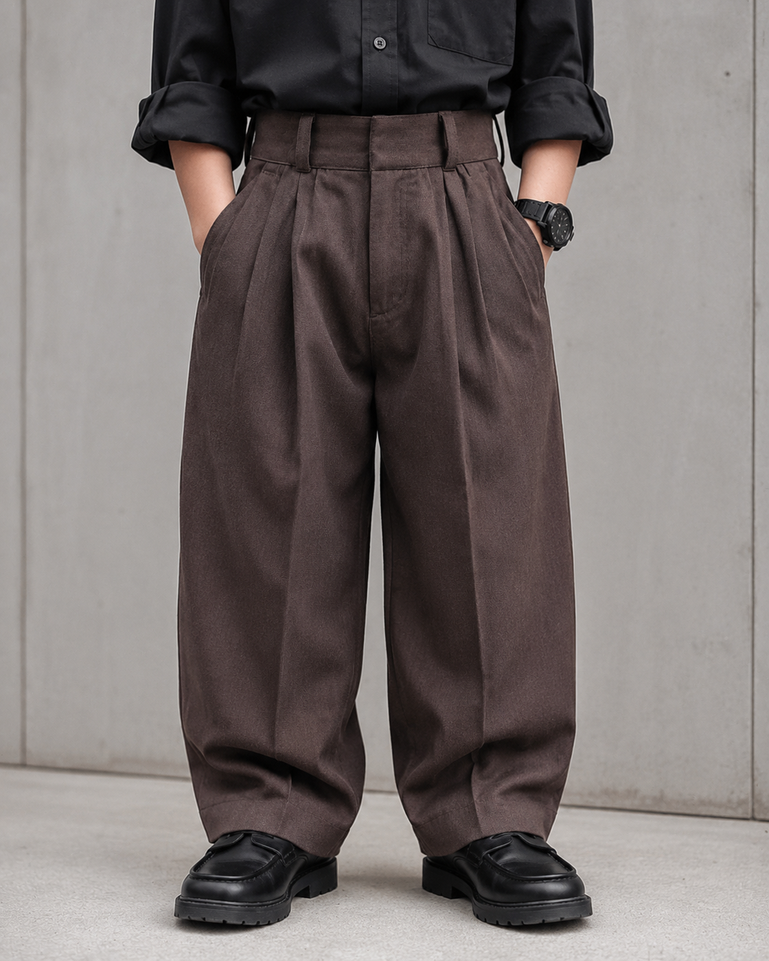 CTP03-001 Boy's Pleated Pant