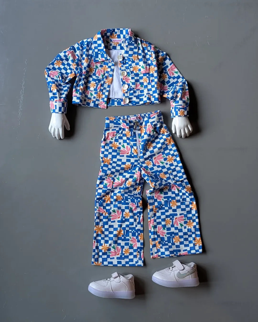 Girls Full Sleeve Top With Inner and Pant Set