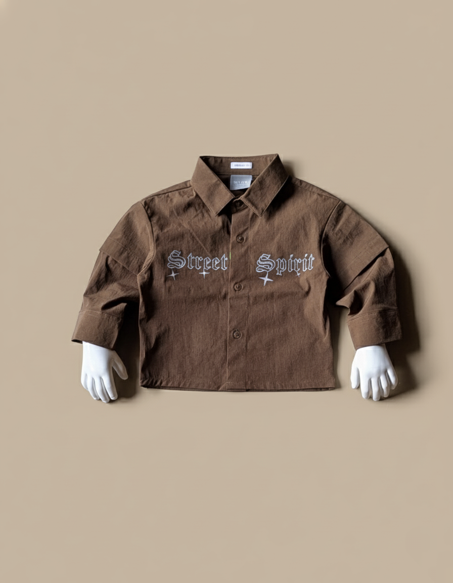 Full Sleeve Oversized Shirt