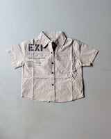 Unisex Half Sleeve Oversized Shirt