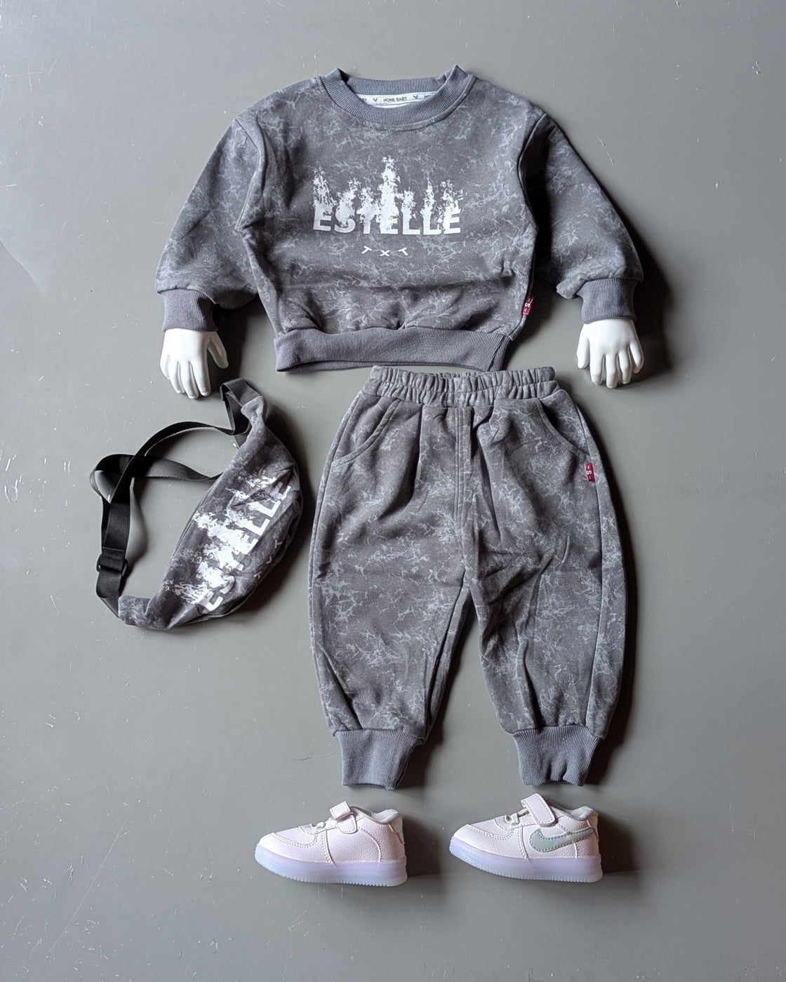 Unisex Full Sleeve T Shirt, Jogger Pant with Bag Set
