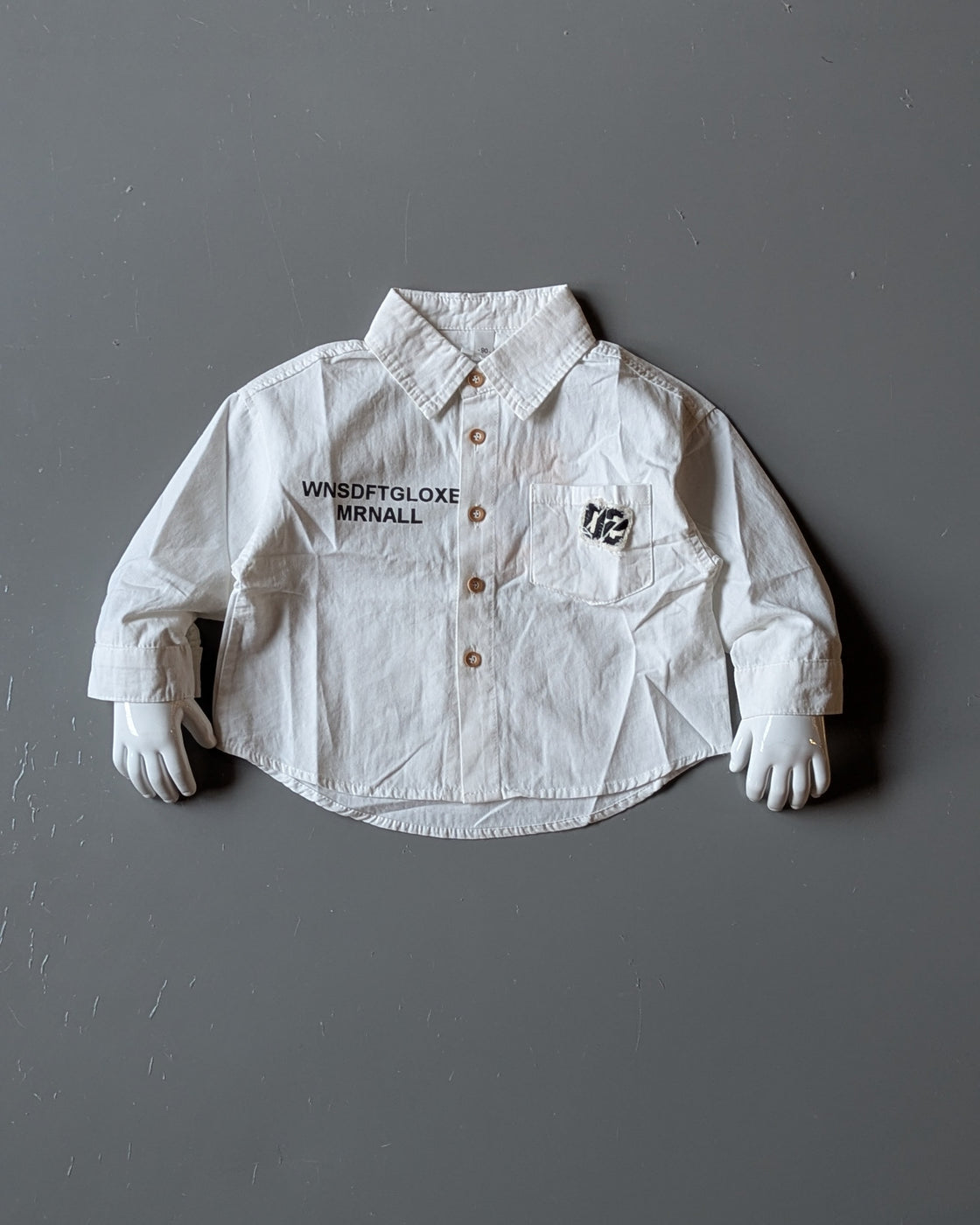 Unisex Full Sleeve Oversized Shirt