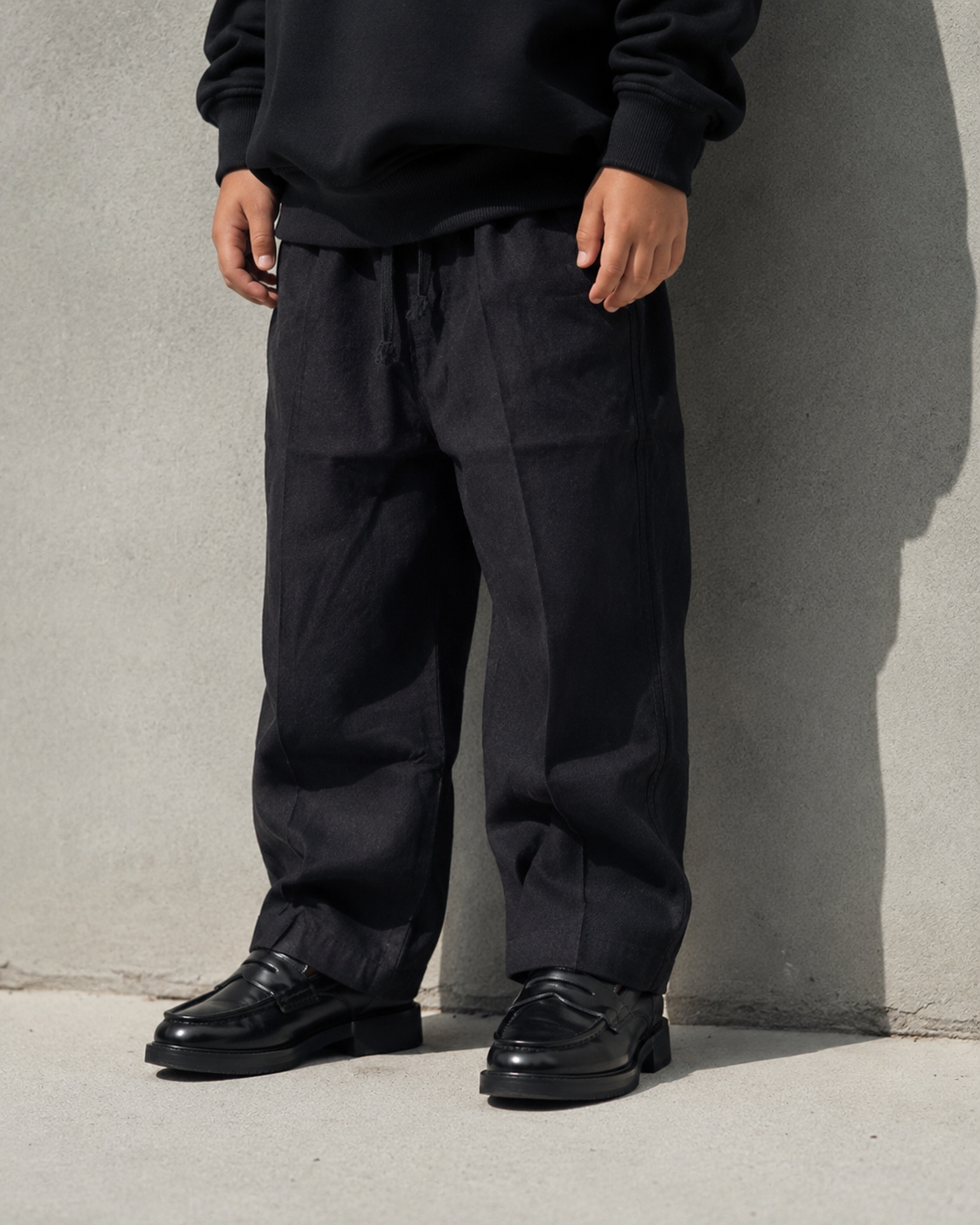 LNP02 Unisex Linen Pant (Black)