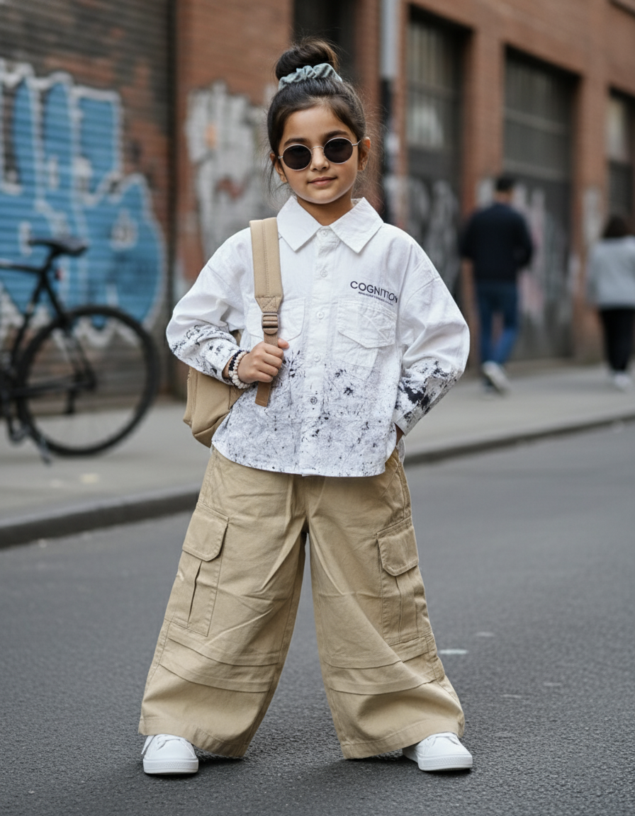 Unisex Full Sleeve Oversized Shirt