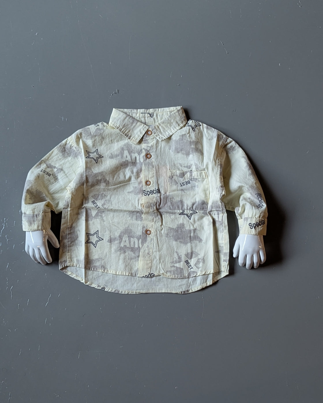 Unisex Full Sleeve Oversized Shirt