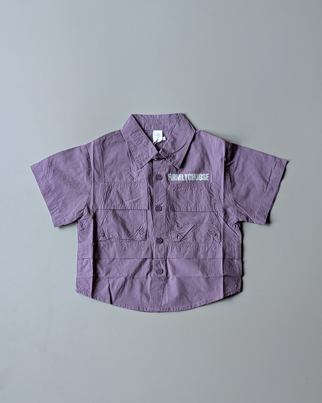 Unisex Half Sleeve Oversized Shirt