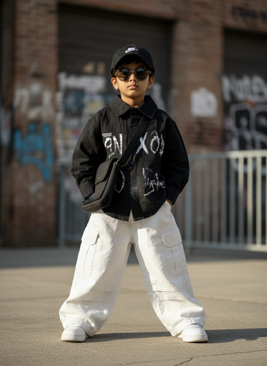 Unisex Full Sleeve Oversized Shirt