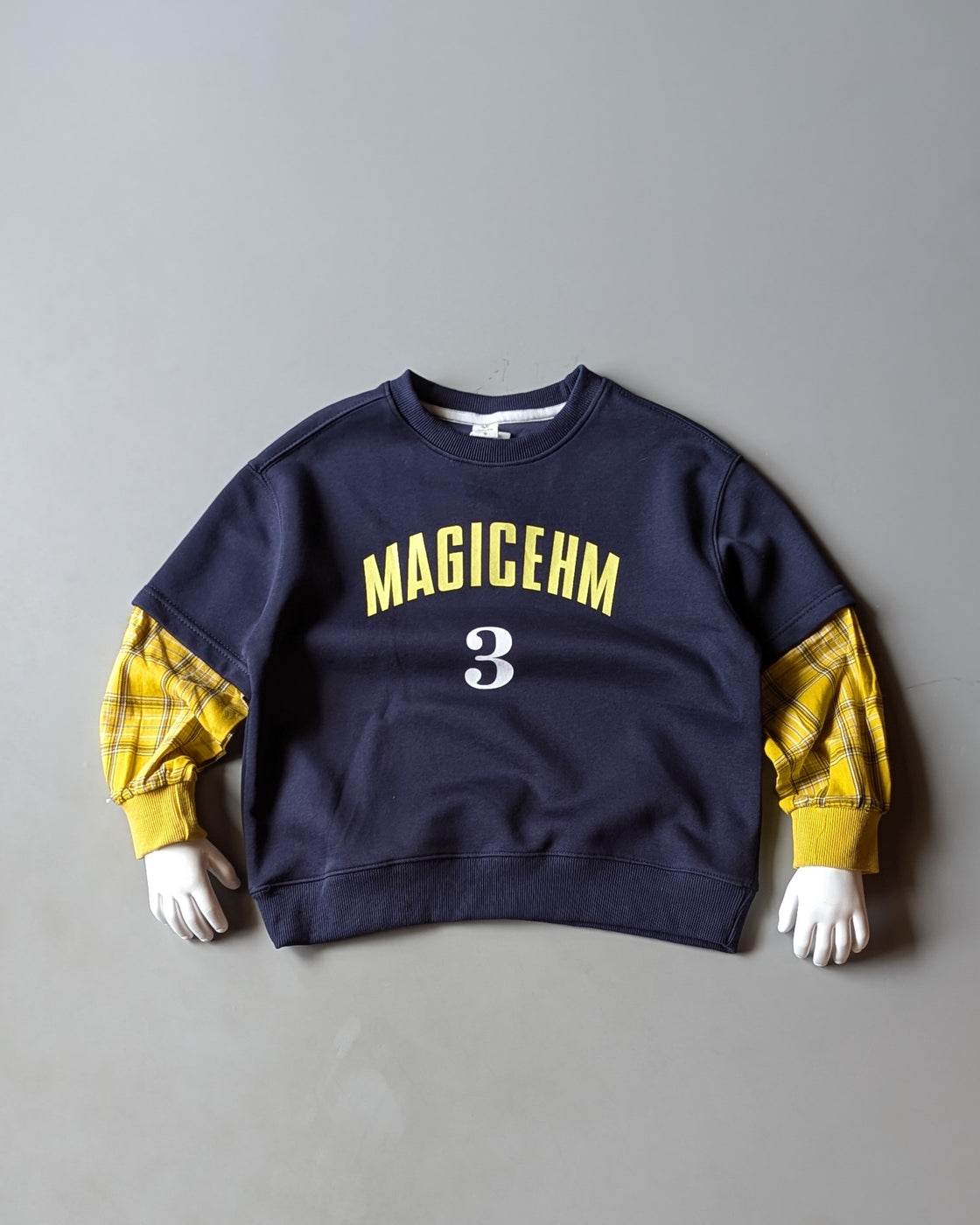 Unisex Full Sleeve Oversized Layered Look T Shirt