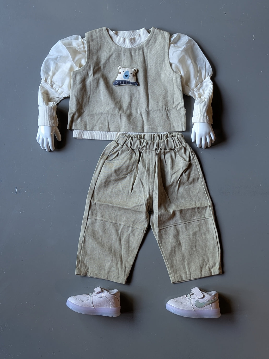 Girl's Full Sleeve Top with Pant Set