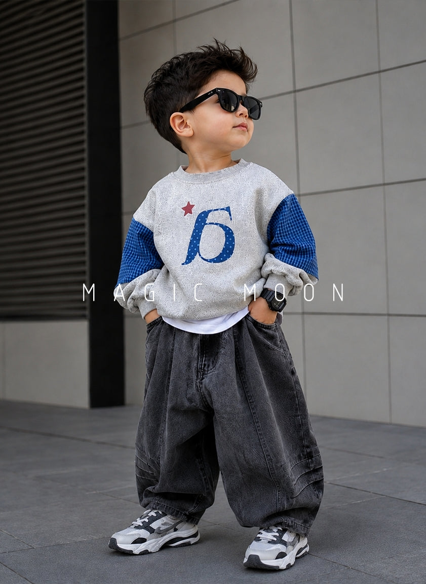 TSS04 Unisex Full Sleeve Oversized T Shirt