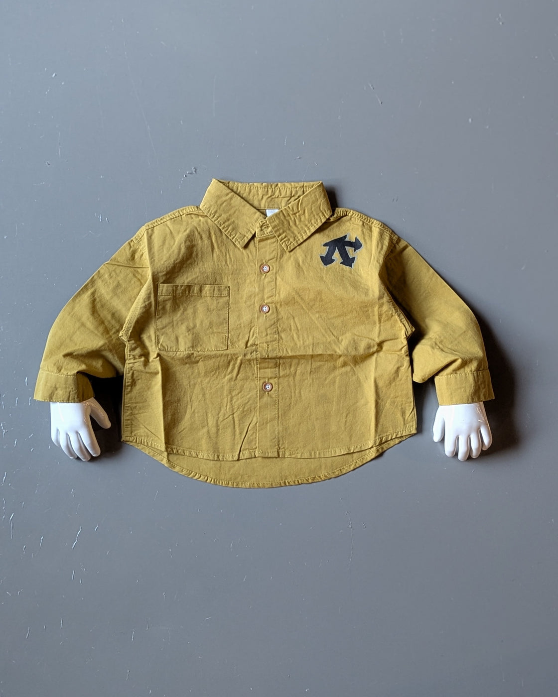 Unisex Full Sleeve Oversized Shirt