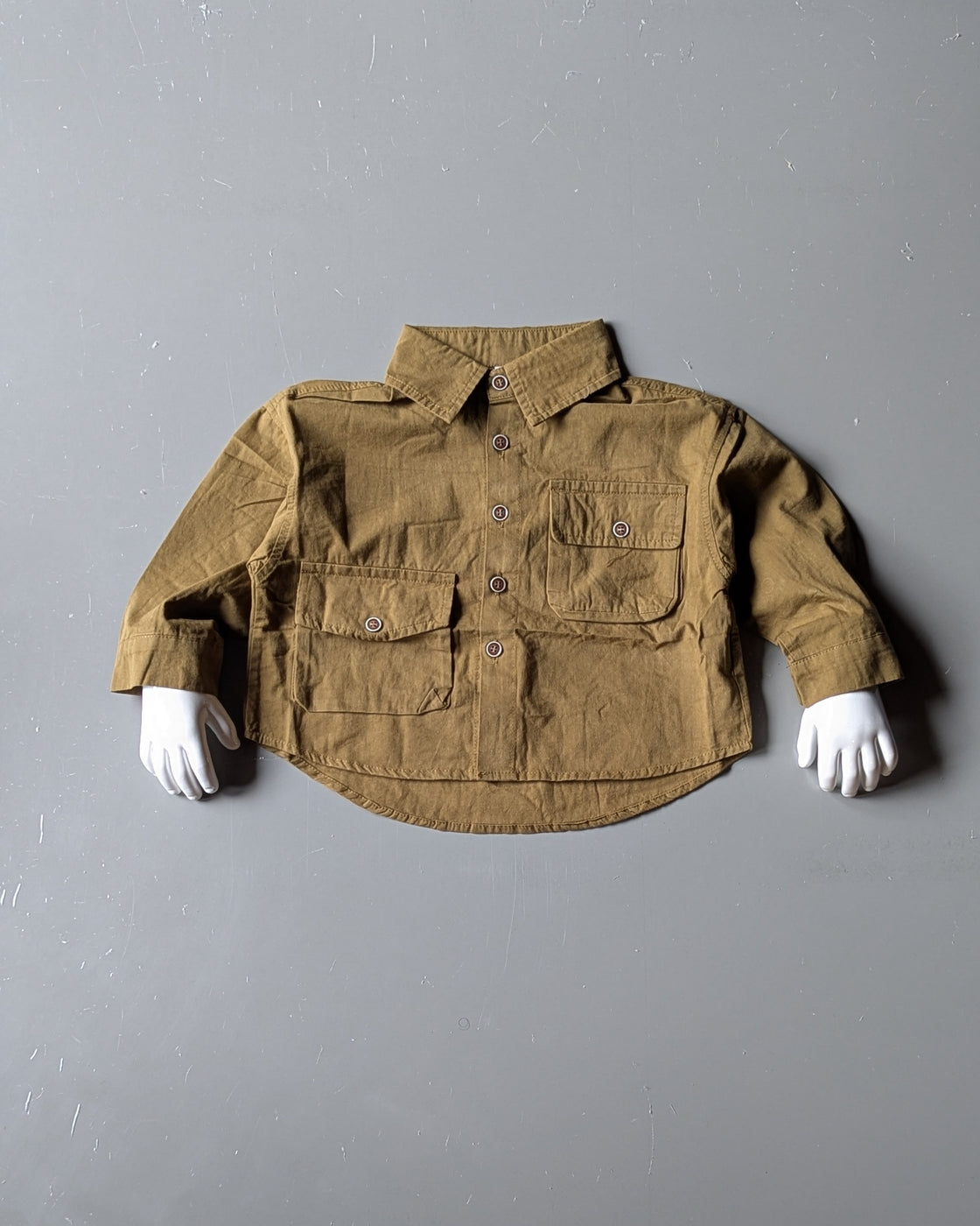 Unisex Full Sleeve Oversized Shirt