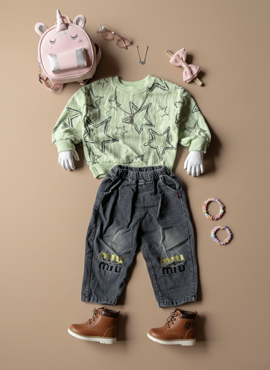 Unisex Full Sleeve Oversized T Shirt with Pant Set