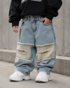 JNS111 Unisex Distressed Baggy Jeans