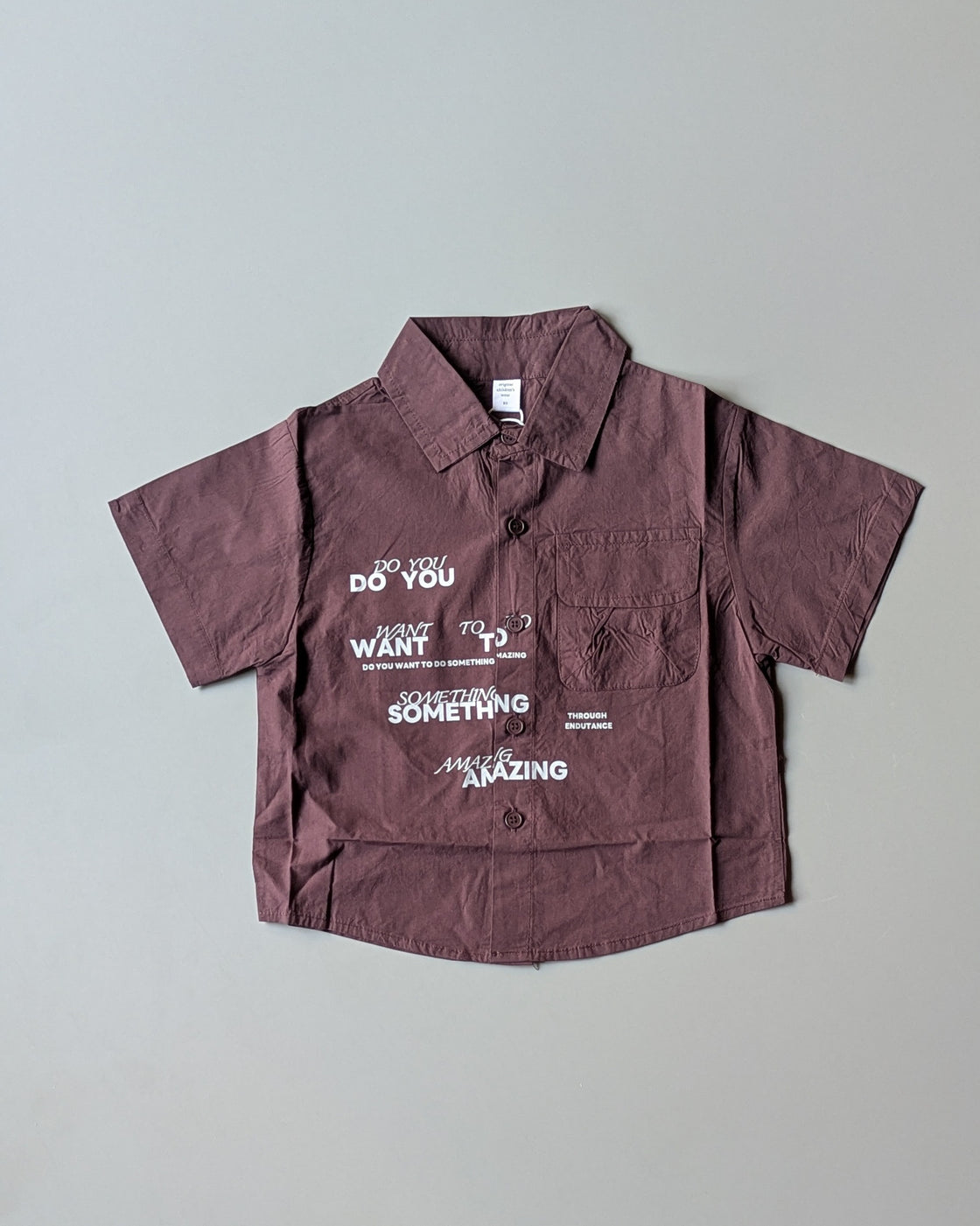 Unisex Half Sleeve Oversized Shirt