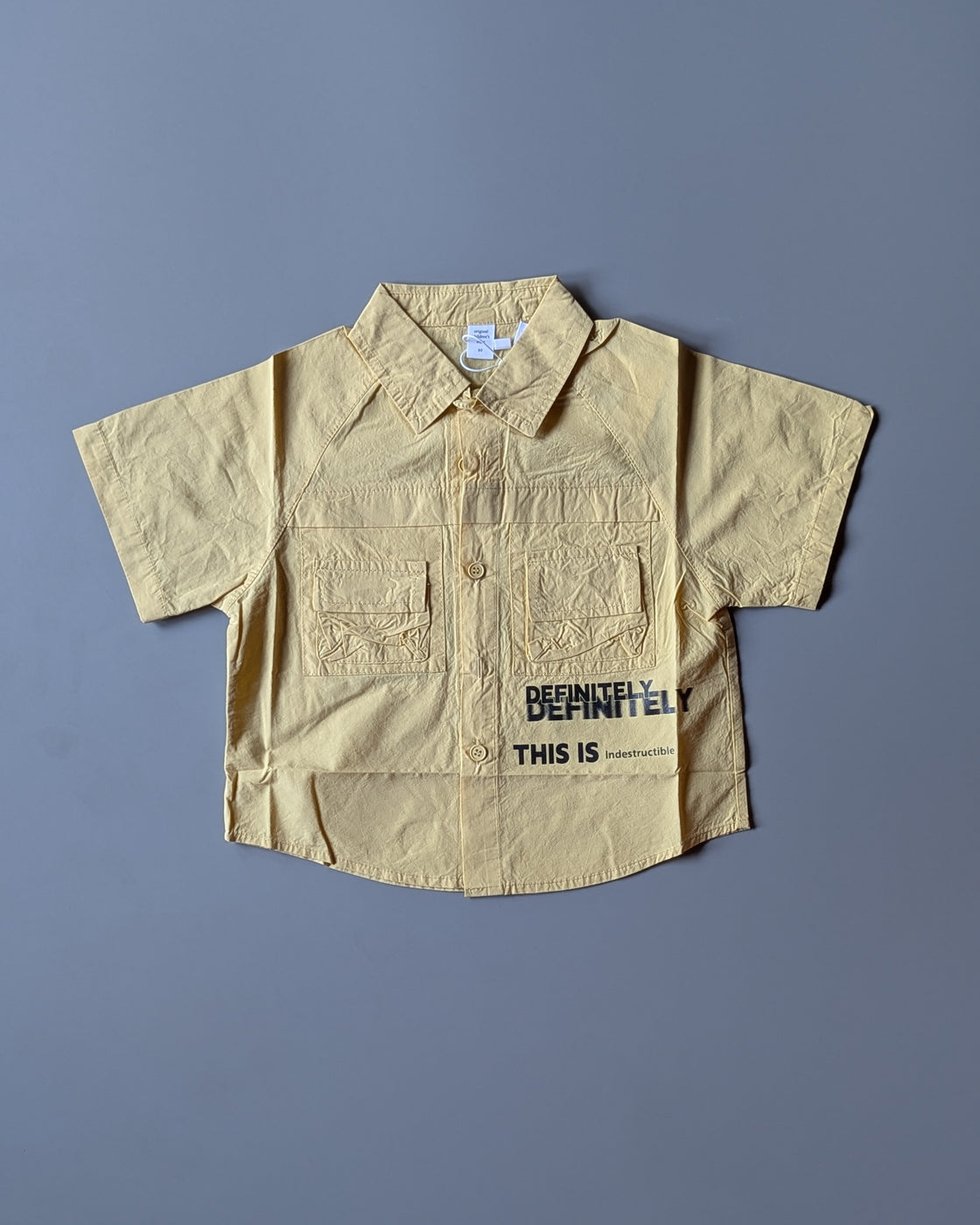 Unisex Half Sleeve Oversized Shirt