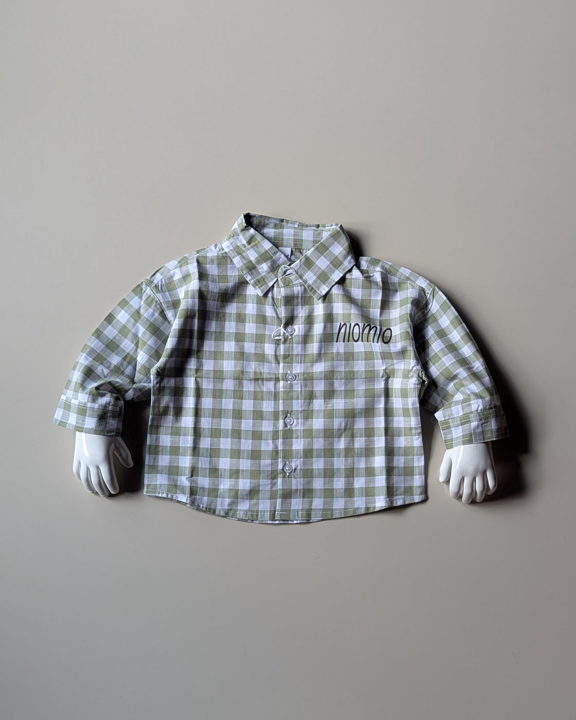 SHFS15 Boy's Full Sleeve Oversized Back Printed Shirt