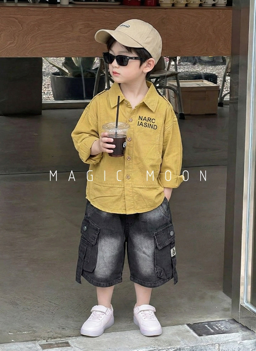 Unisex Full Sleeve Oversized Shirt