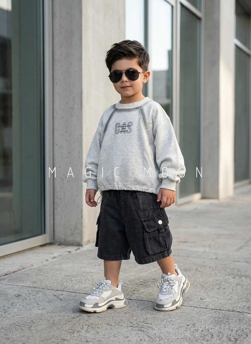 TSS03 Unisex Full Sleeve Oversized T Shirt