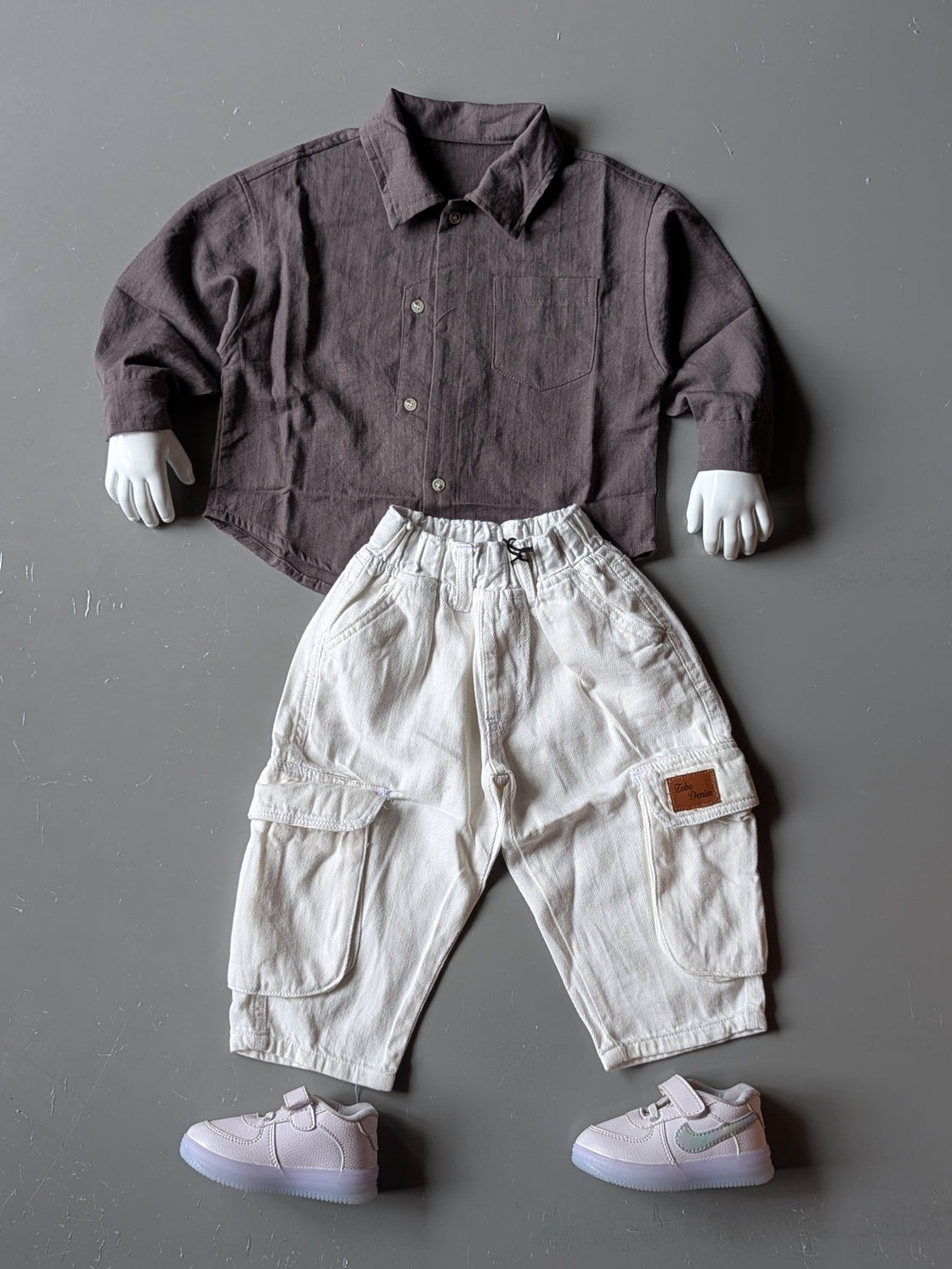 Unisex Full Sleeve Oversized Shirt