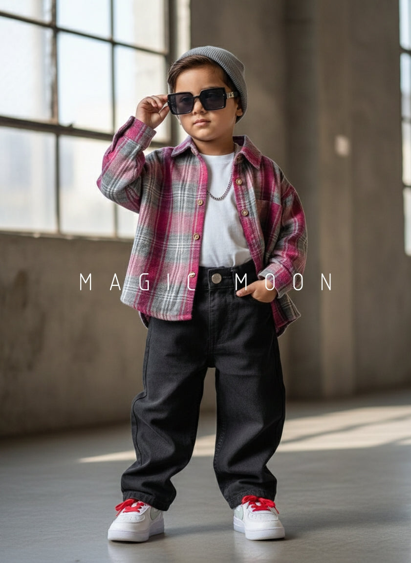 Unisex Full Sleeve Oversized Shirt