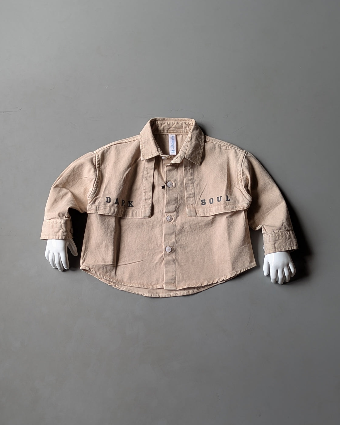 SHFS04 Boy's Full Sleeve Oversized Shirt