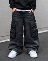 JN1006 Unisex Super Baggy Jeans