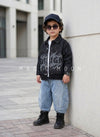 SHFS18 Boys Full Sleeve Oversized Denim Shirt