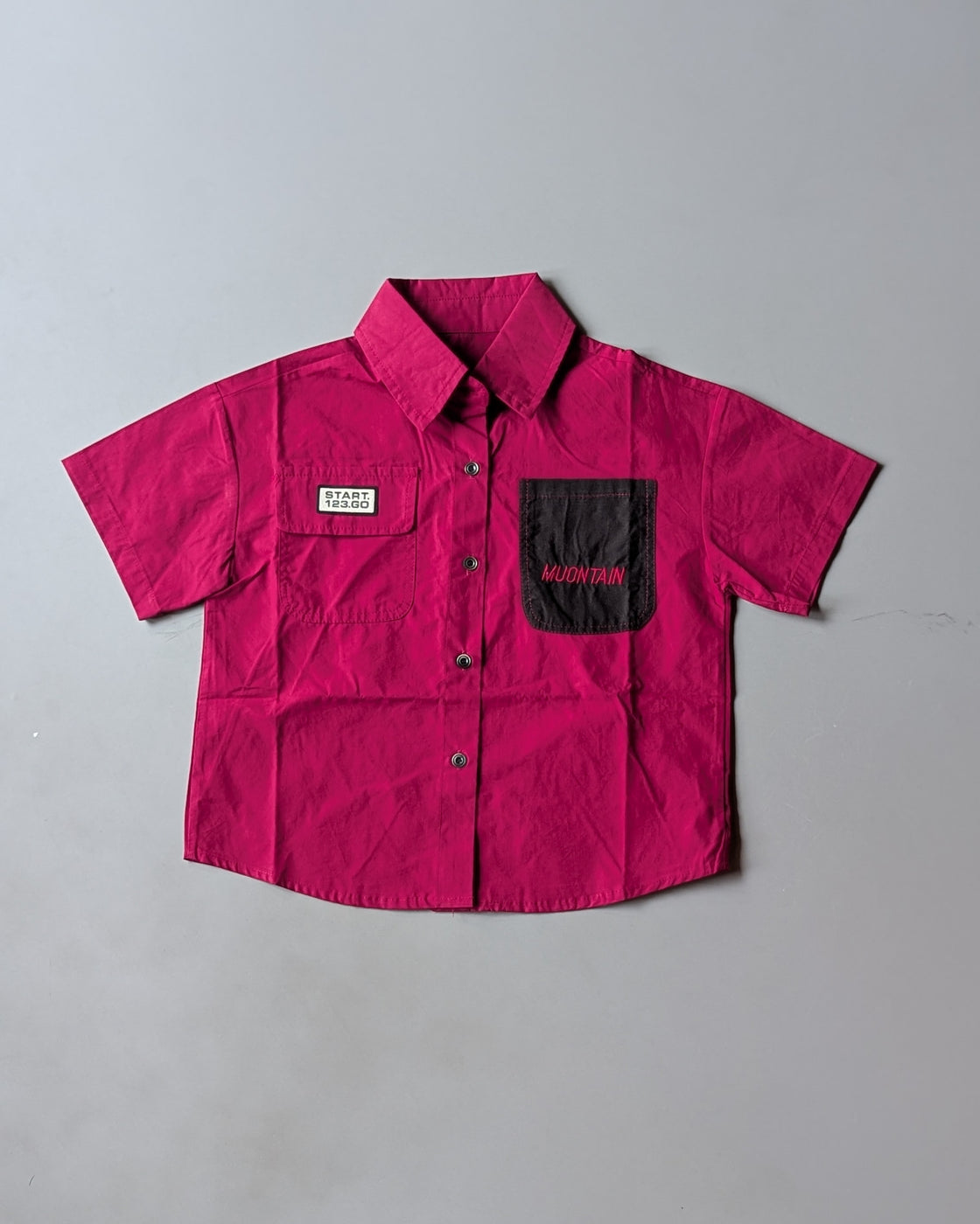 Unisex Half Sleeve Oversized Shirt