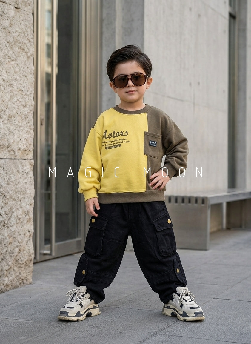 TSS03 Unisex Full Sleeve Oversized T Shirt