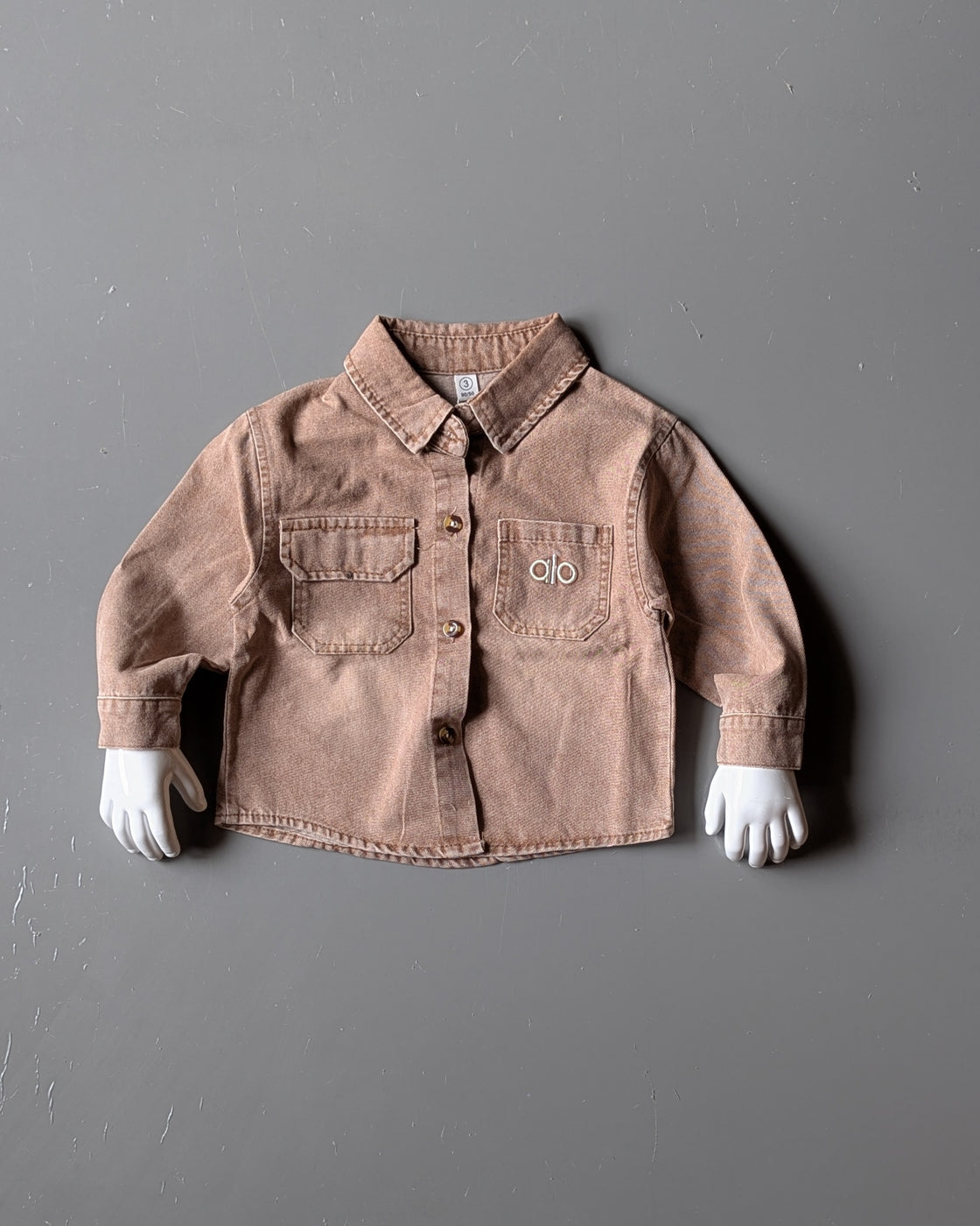 Unisex Full Sleeve Oversized Denim Shirt