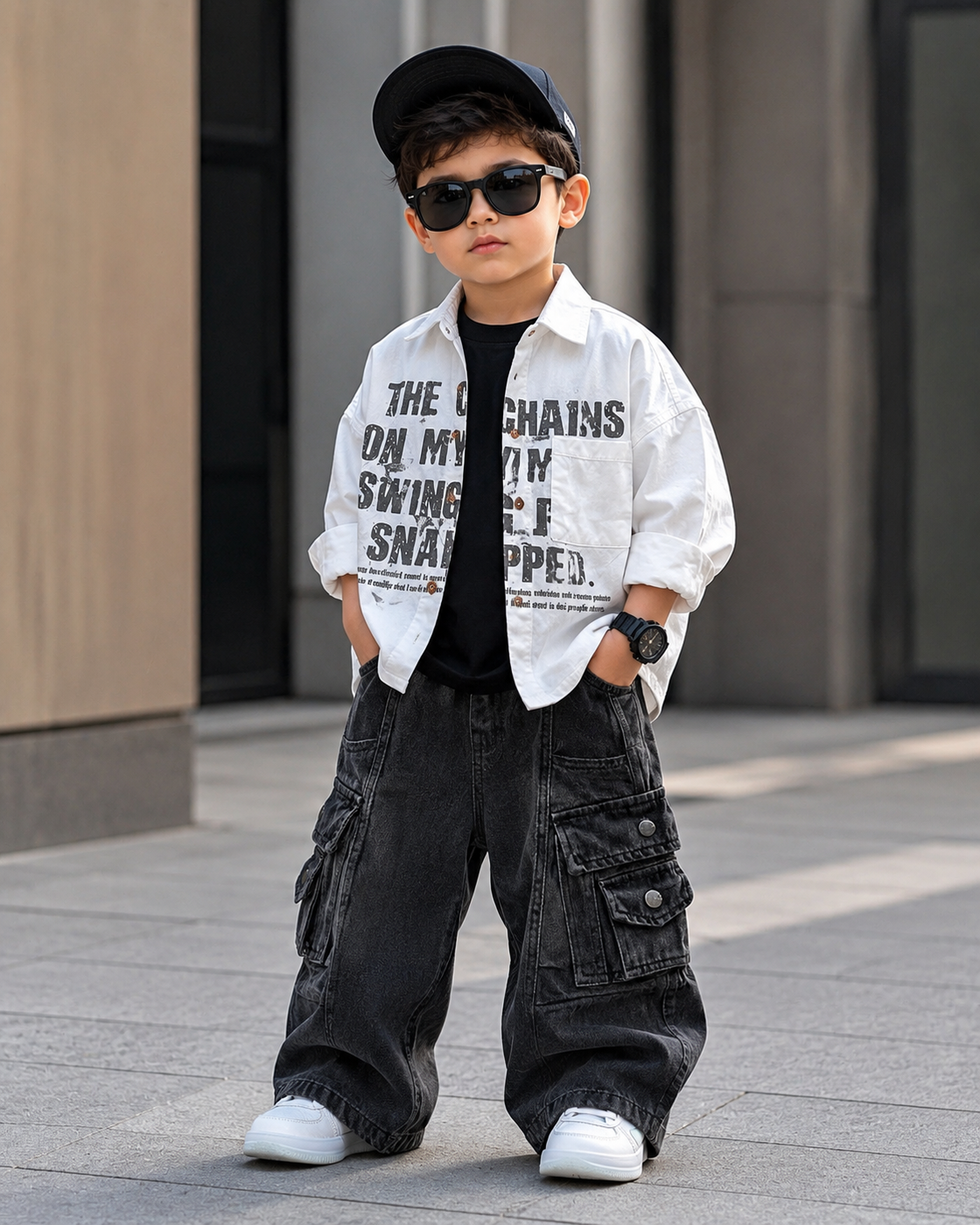 SHFS23 Unisex Full Sleeve Oversized Shirt