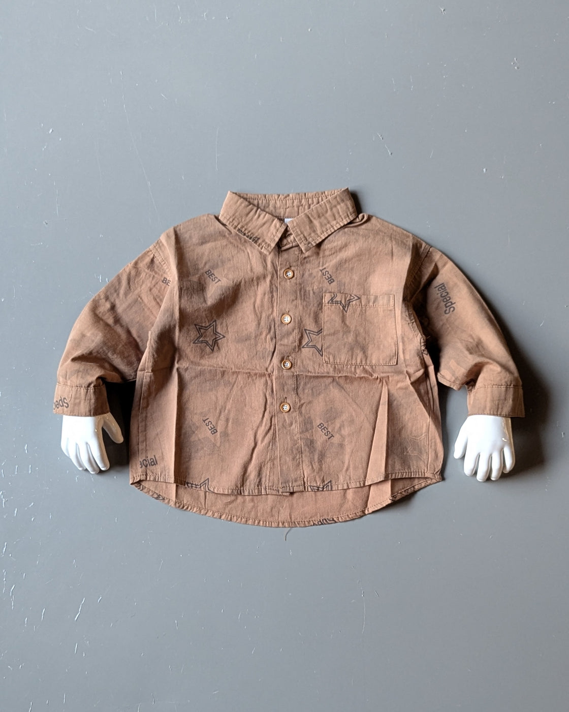 Unisex Full Sleeve Oversized Shirt