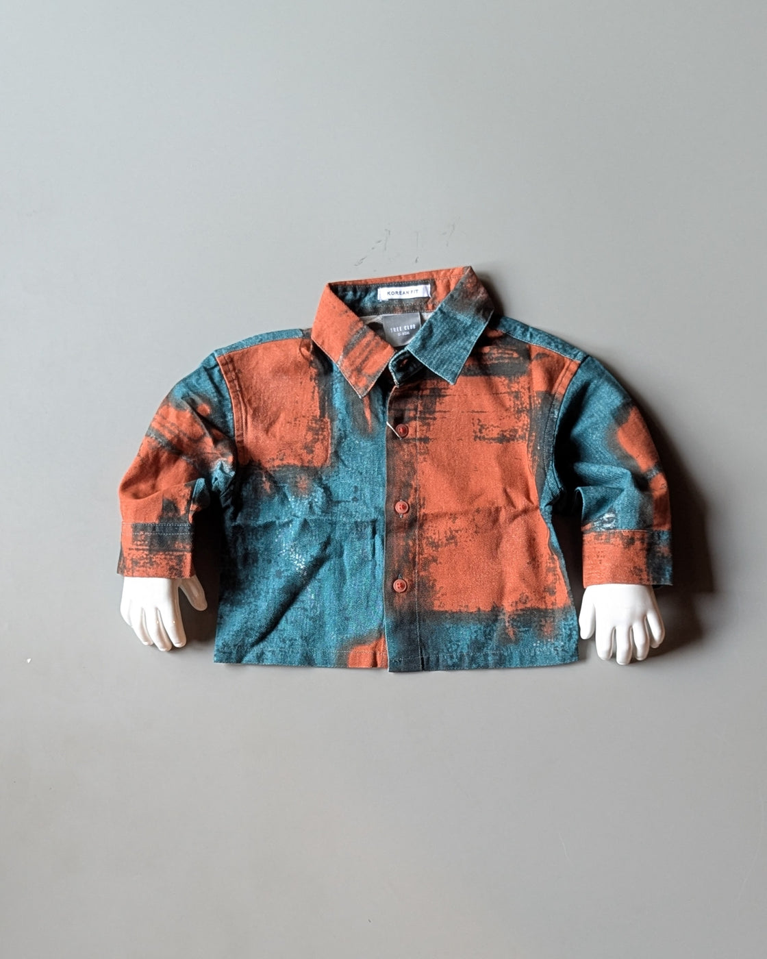 Boys Full Sleeve Oversized Shirt