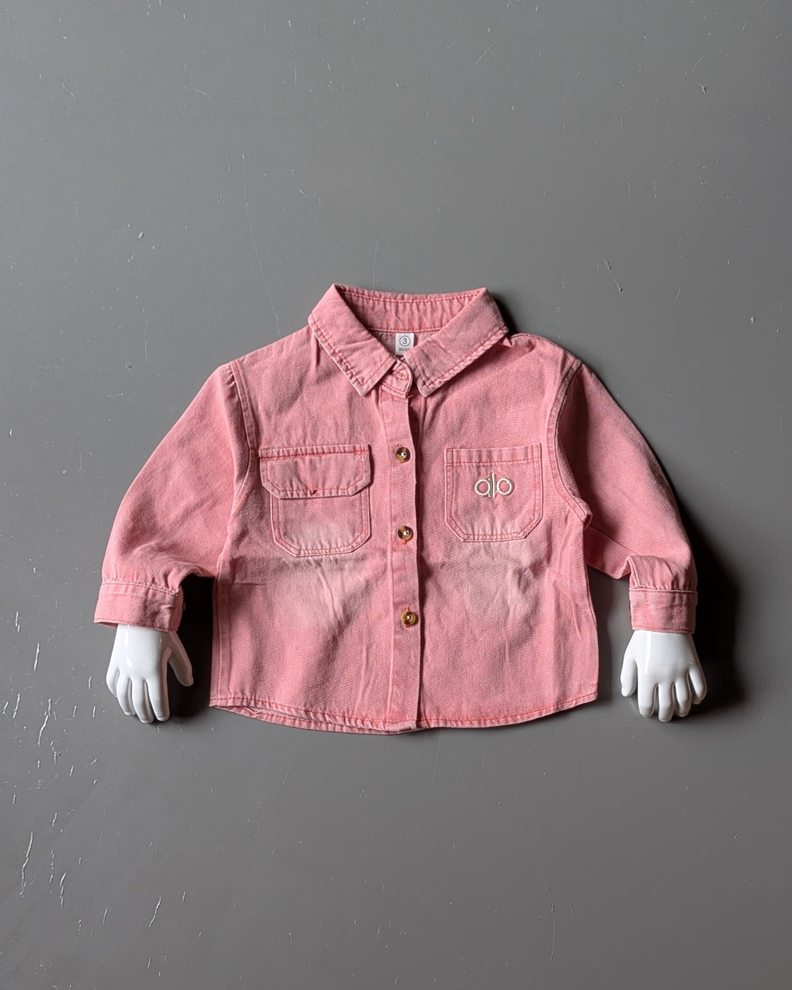 Unisex Full Sleeve Oversized Denim Shirt