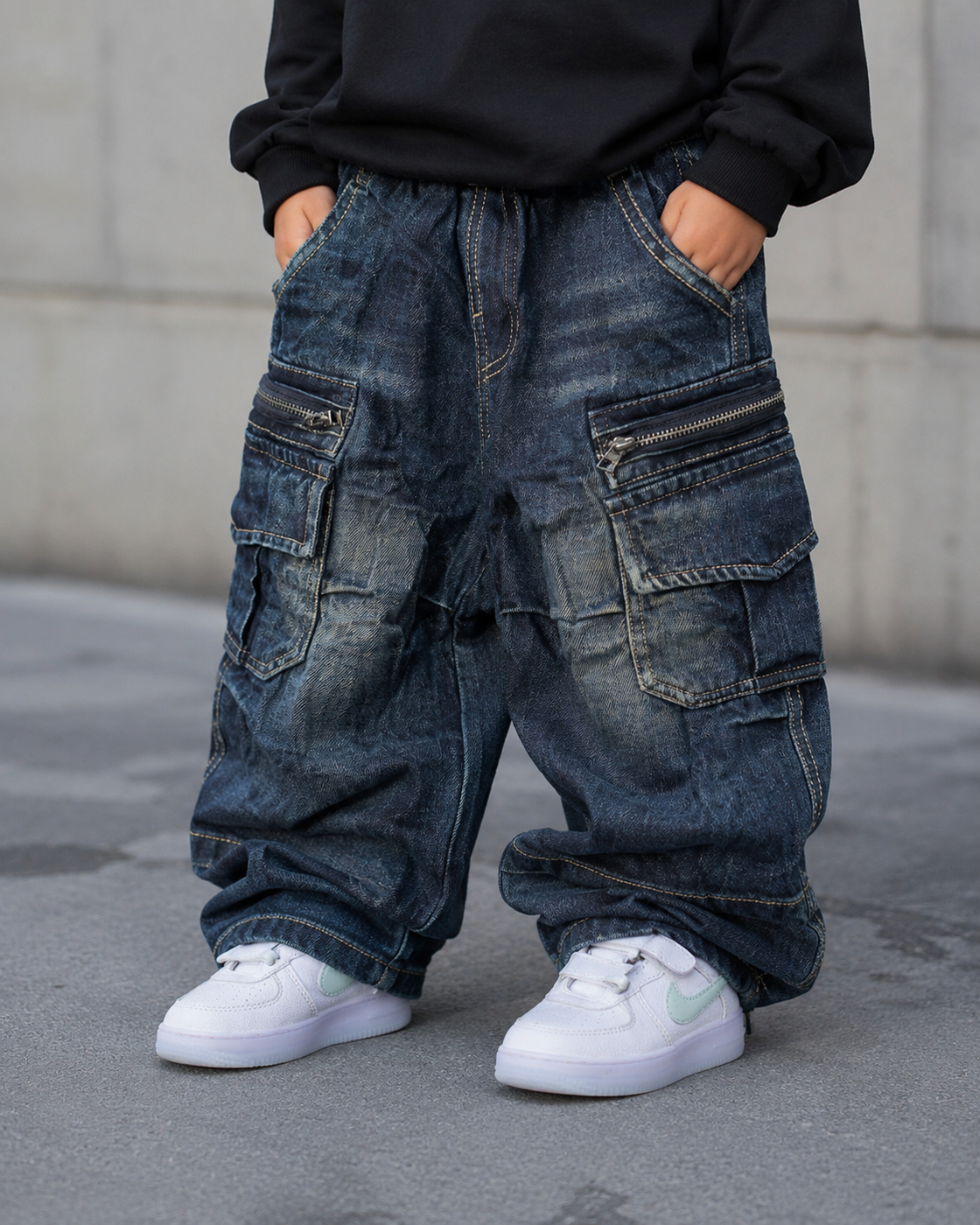 JNS106 Unisex Super Baggy Jeans