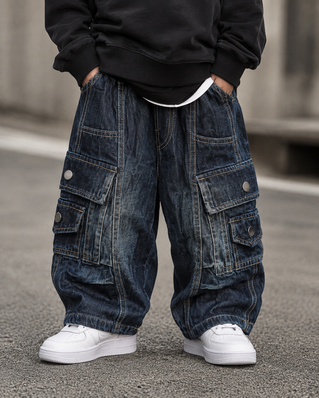 JNS106 Unisex Super Baggy Jeans